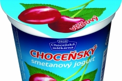 6404 - Choceňský smetanový jogurt višeň 150 g