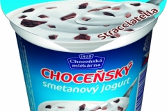 6408 - Choceňský smetanový jogurt stracciatella 150 g