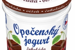 6205 - Opočenský jogurt čokoláda-višeň 150 g