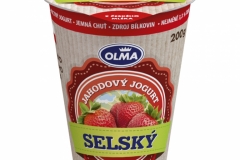 6144 - Selský jogurt 3,3 % jahoda 200 g