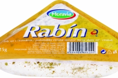 3015 - Rabín - bílý sýr s česnekem 125 g